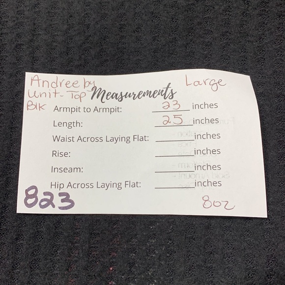 NWT Andree by Unit Blouse with sheer dot sleeves - Size Large - Picture 7 of 7